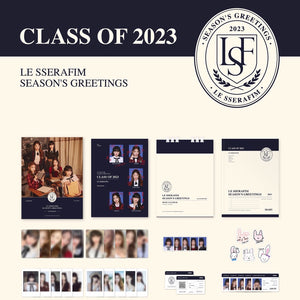 LE SSERAFIM 2023 Official Season's Greetings - Class Of 2023