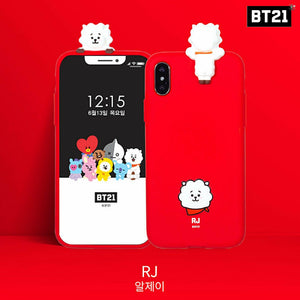 [LINE X BT21] Silicone Figure Case Ver. 2 for iPhone & Samsung (Free Shipping)