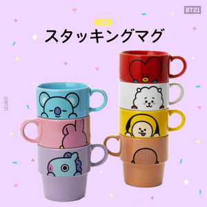[BT21 JAPAN] BT21 Stacking Mug