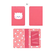 BT21 Official Minini Leather Patch Card Case