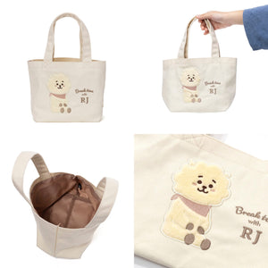 [BT21 JAPAN] BT21 Tote Bag Latte Color