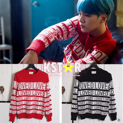 Suga's Style Red Sweater